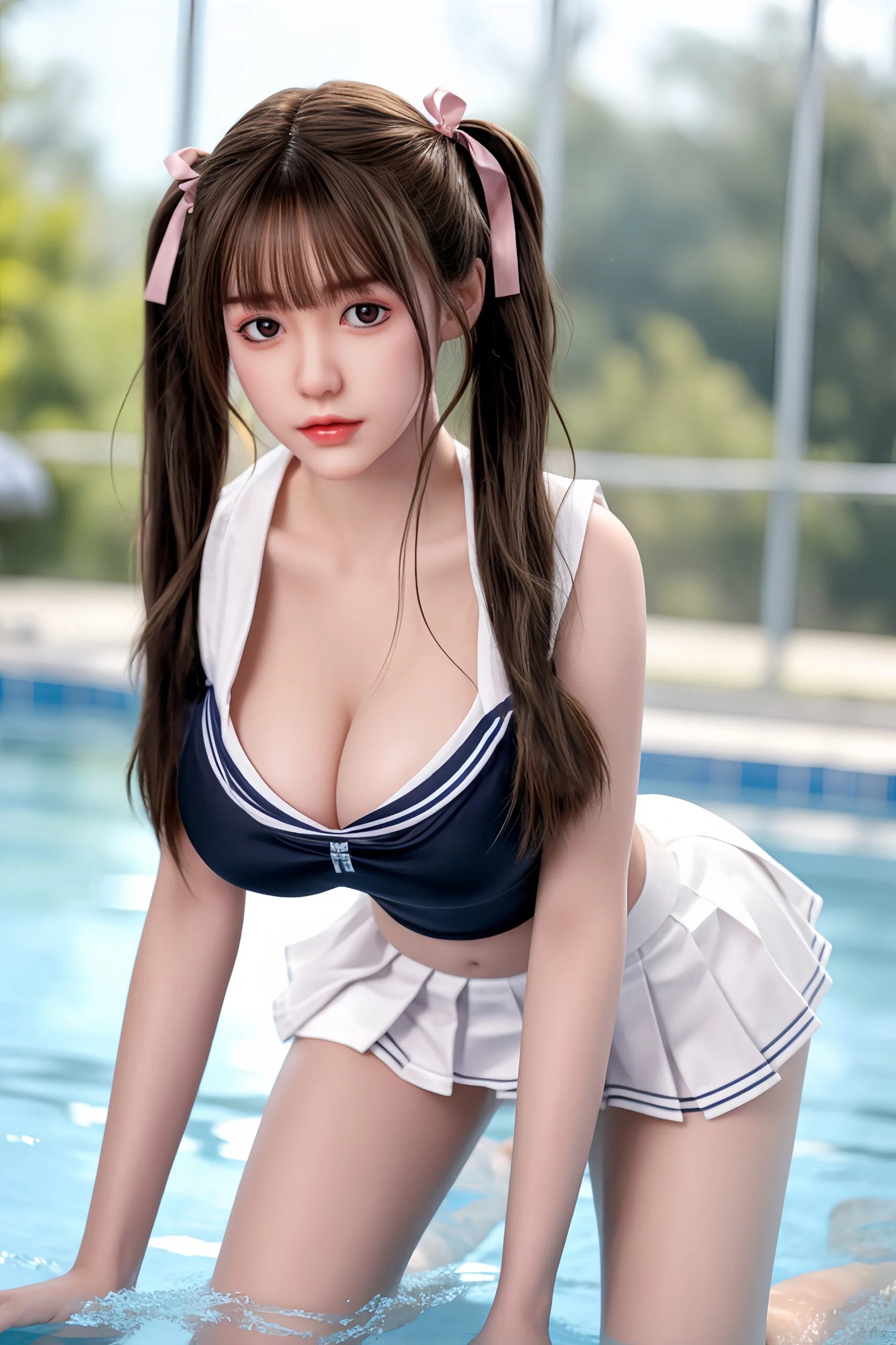 Mila Nami sex doll 158cm/5ft2 G Cup Japanese Silicone Head