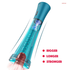 Harriet – 3 Modes Suction Training Masturbator 2 IN 1 Penis Vacuum Pump