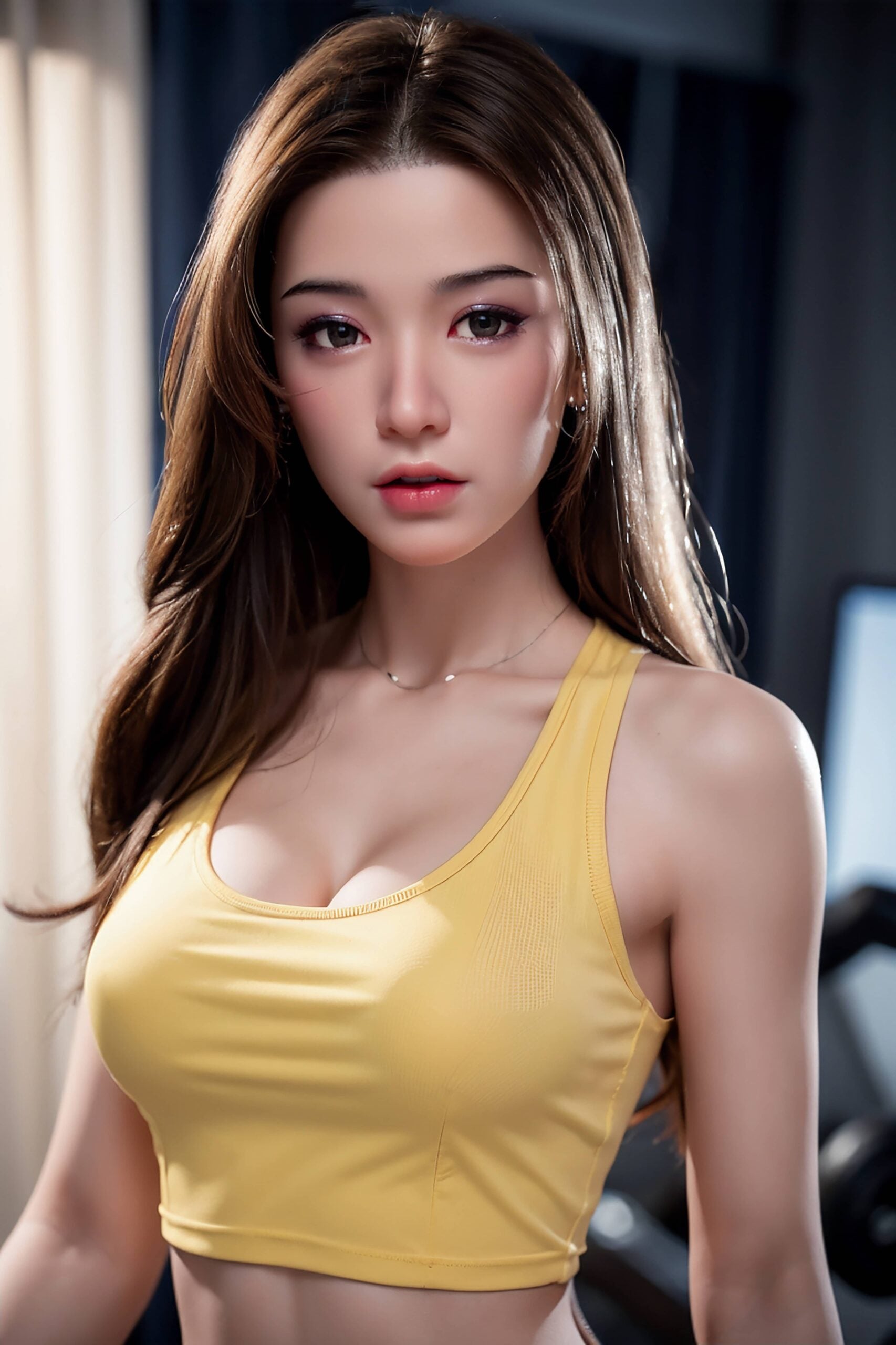 Leah Hyper Realistic sex doll 165cm/5ft4 G Cup Silicone Head