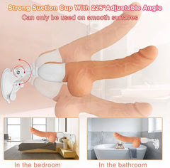 Ortiz – 10 Vibrating & Thrusting Remote Control Realistic Dildo Sex Machine