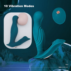 Zoe – 10 Vibrating Remote Control Prostate Massager