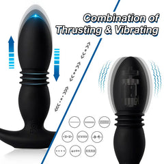 Lucas – 5.7” Remote Control Automatic Prostate Vibrator