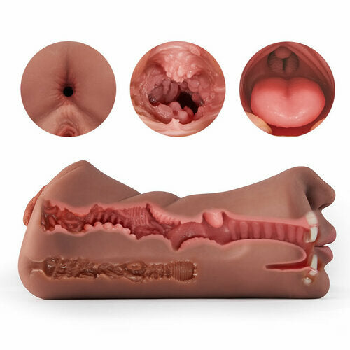 Charlotte – Three Channel Mouth Vaginal Anal Pocket Pussy