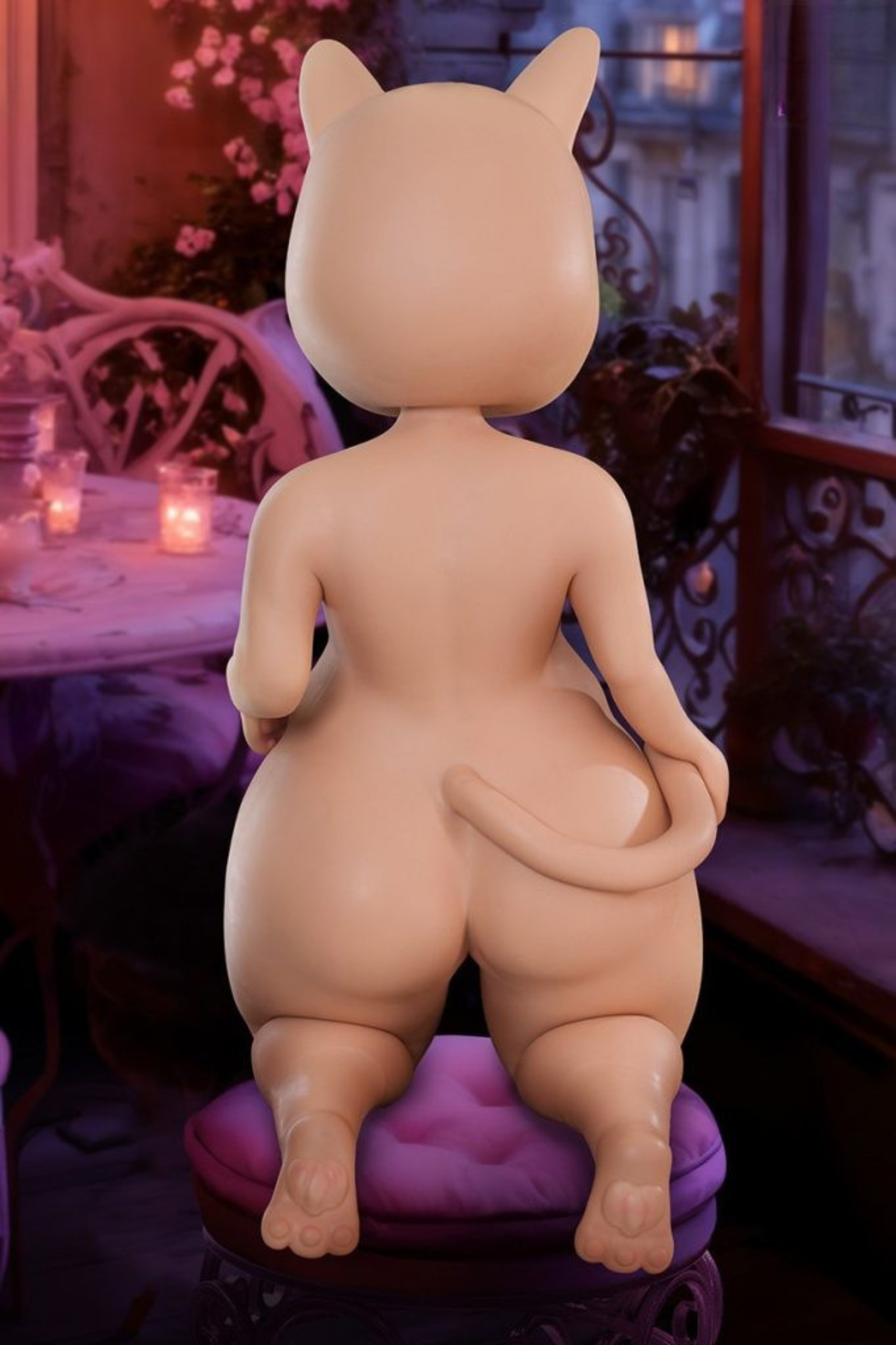 Bearrie 90CM A Cup Silicone Doll Real