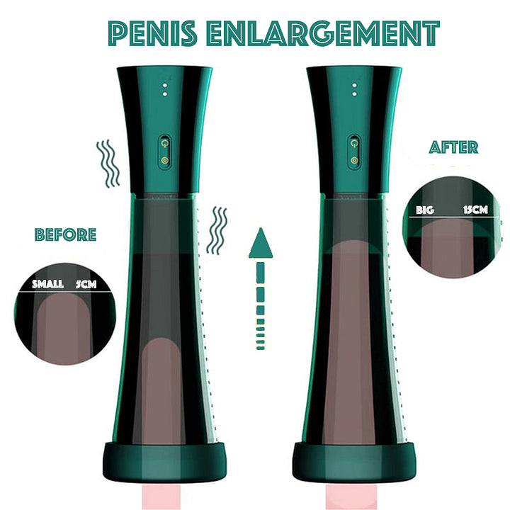 Harriet – 3 Modes Suction Training Masturbator 2 IN 1 Penis Vacuum Pump
