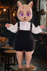 Bearrie 90CM A Cup Silicone Doll Real
