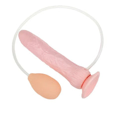 SOFT 7 INCH INFLATABLE REALISTIC DILDO