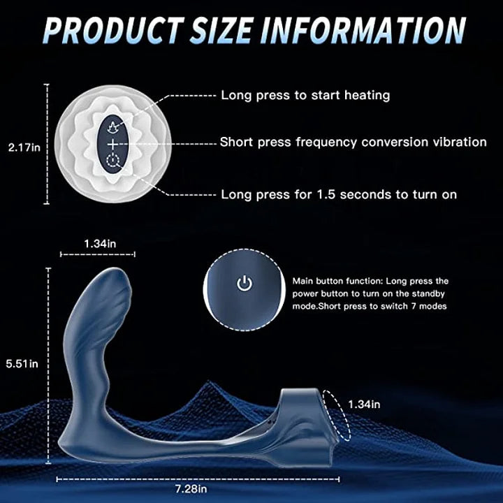 Best Cheven Thrusting Remote Control Vibrating Prostate Toy