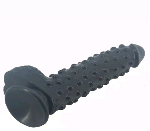 SILICONE REALISTIC EMBOSSED SPOTS DILDOS