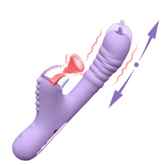 Chloe – 4-in-1 Thrusting Tongue-licking Sucking G-spot Vibrator