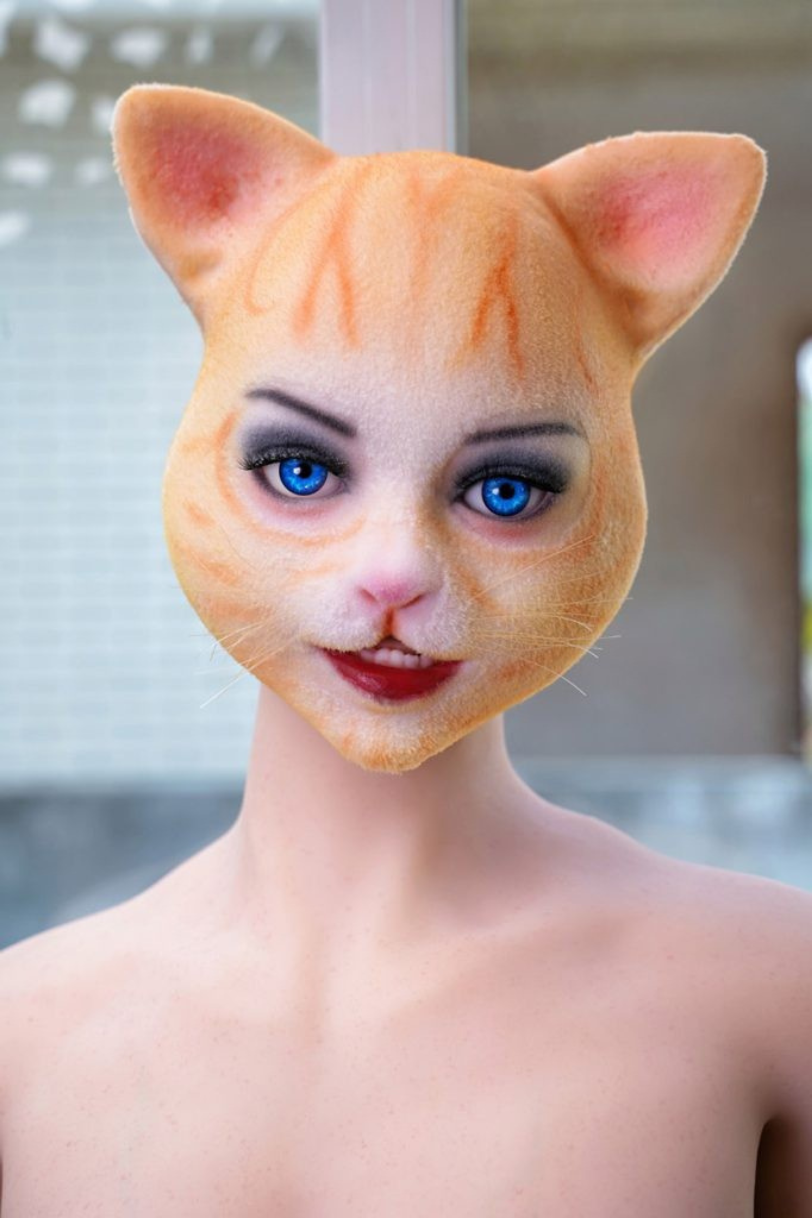 Furry Cattie 142CM E Cup Silicone Doll Real