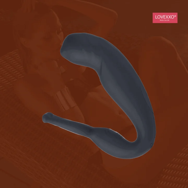 Remote Control Prostate Massager with Ball Loop – Anal Vibrator & Vibrating Cock Ring