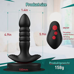 Kevin – App Control 7 Thrusting & Vibrating Modes Anal Plug Vibrator