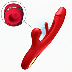 Daphne – The O-Maker Vibrator with 7 Frequency Vibrations, Clamping, Sucking, Female Teasing Masturbation Device