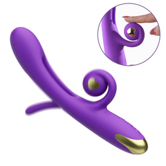 Marissa – 10 Vibration 7 Flapping Rabbit Flapping G Spot Dildo Vibrator