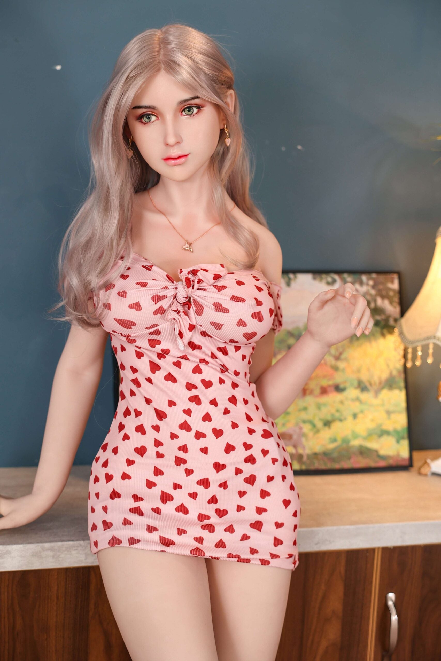 Claire Golden doll sex 165cm/5ft4 G Cup TPE+Silicone Head