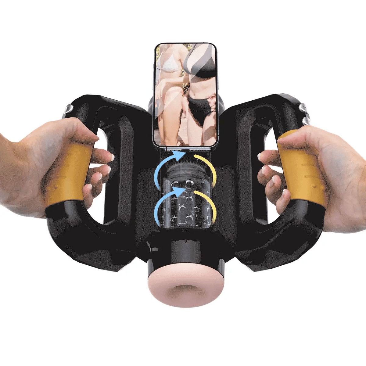 Gabriel – Next-Gen Telescopic Rotating Masturbator Equipped with Phone Mount
