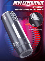 Adjustable Auto Thrusting Stroker Wriggling Heating Moaning Automatic Male Masturbator – Warrior