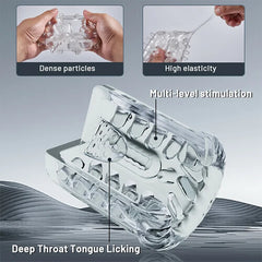 Hulk – 4-in-1 Male Masturbator: 7 Modes of Sucking, Vibrating, Thrusting & Rotating with LCD Display – Ultimate Oral Sex Simulator