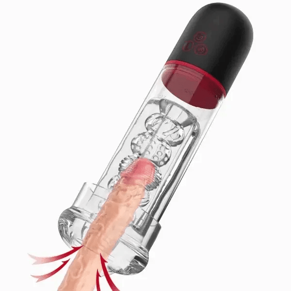 Carter – King 9 Vibration Mode Suction Penis Pump