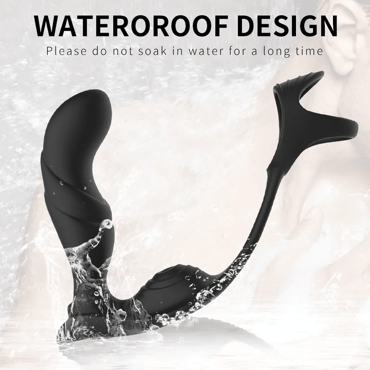 Vortex – Thrusting Anal Vibrator Penis Cock Ring Wireless Remote Control