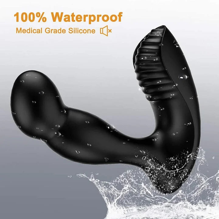 Brian – Remote Control 3 in 1 Prostate Vibrator Toy with 5 Swing Motion 2x10Vibration Modes Prostate Massager & Anal Butt Plug