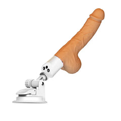 Mini Portable Sex Machine with Heating Dildo Vibrator (Remote Control) F1