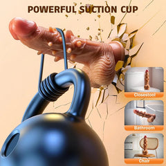 Caleb – 3 Thrusting & 9 Vibration G Spot Anal Stimulation Heating Dildo