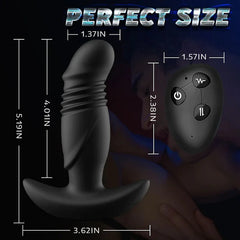 3 Thrusting and 9 Vibrating App Remote Control Prostate Massager