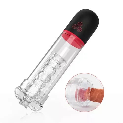 Carter – King 9 Vibration Mode Suction Penis Pump