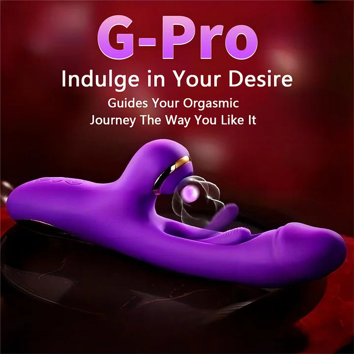 Daphne – The O-Maker Vibrator with 7 Frequency Vibrations, Clamping, Sucking, Female Teasing Masturbation Device