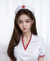 Aki Asian Sex Doll 158cm/5ft2 G Cup Realistic Nurse Tpe body+Slicone head