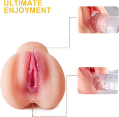 Evelyn – 3D Realistic Textured Pocket Pussy Portable Man Masturbation Stroker Tight Anus Sex Stroker