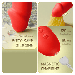 Upgraged Daphne – The O-Maker Vibrator With Flapping Vibration & Clitoral Tapping