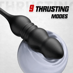 Wolfgang – 9 Thrusting and 9 Vibrating Modes Wearable Prostate Massager, Enhanced by Dual Cock Rings