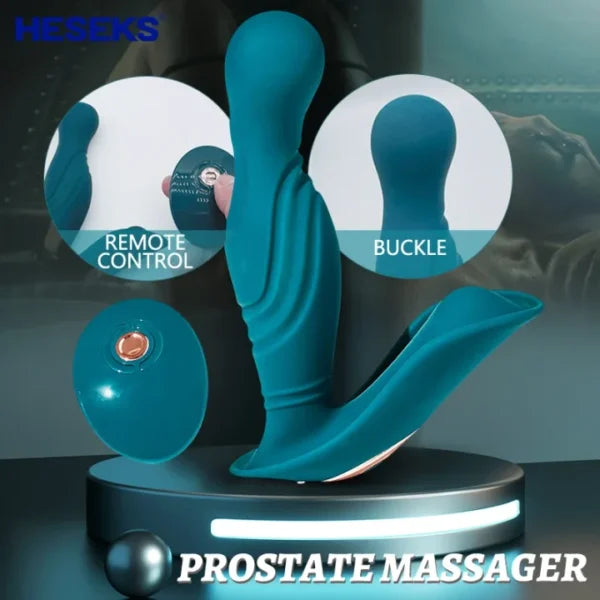 Zoe – 10 Vibrating Remote Control Prostate Massager