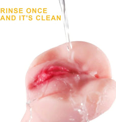 Evelyn – 3D Realistic Textured Pocket Pussy Portable Man Masturbation Stroker Tight Anus Sex Stroker