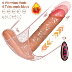 Orion – Remote Control Wearable 9 Clitoral Vibrating & 9 Thrusting Dildo Heating Thrusting Vibrator Vibrating Panties