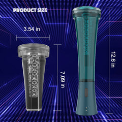 Harriet – 3 Modes Suction Training Masturbator 2 IN 1 Penis Vacuum Pump