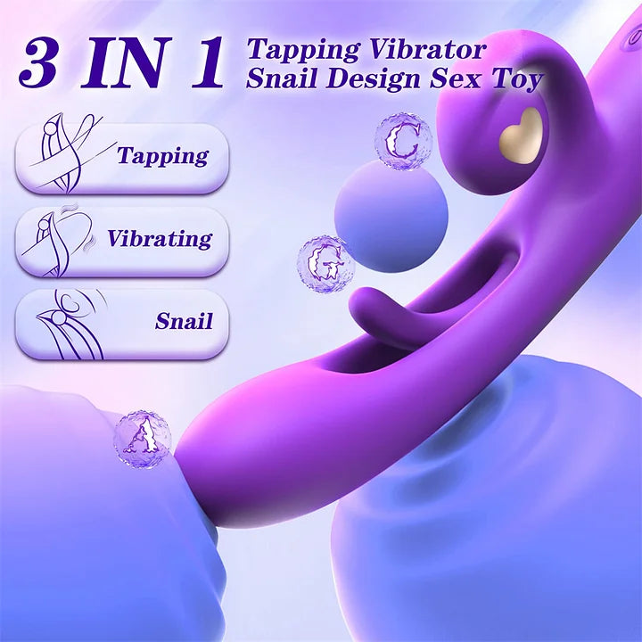 Marissa – 10 Vibration 7 Flapping Rabbit Flapping G Spot Dildo Vibrator