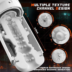 Joseph – Automatic 2 in 1 Automatic Thrusting & Vibrating Male Masturbators Cup for Penis Stimulation