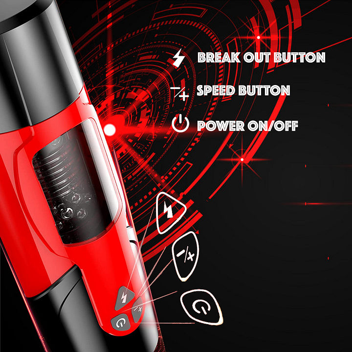 Hurricane – 7 Thrusting & Rotating Modes Automatic Electric Pocket Pussy Masturbation Cup