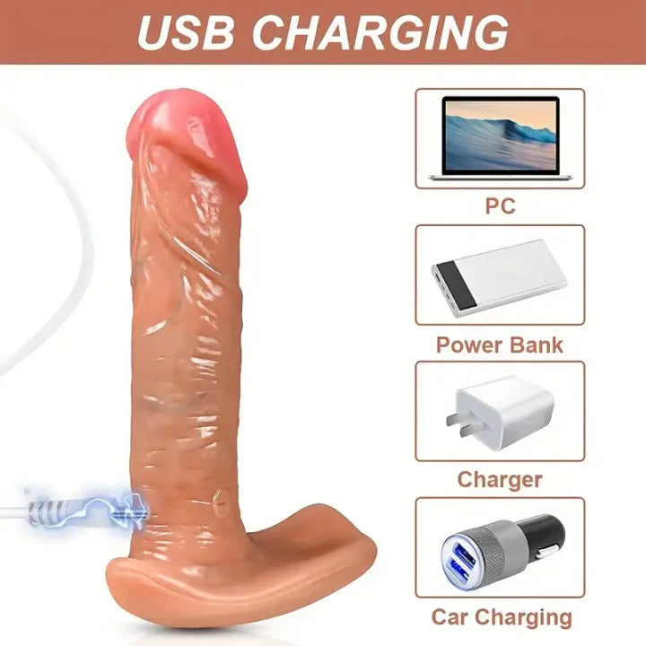 Orion – Remote Control Wearable 9 Clitoral Vibrating & 9 Thrusting Dildo Heating Thrusting Vibrator Vibrating Panties