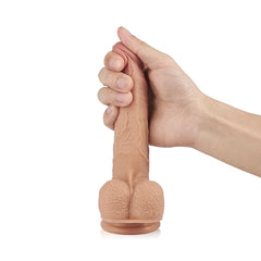Remote contolled realistic skin dildo