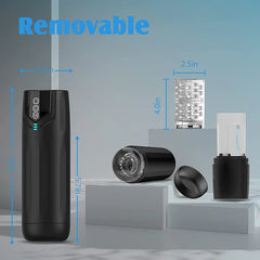 Oliver – 2 in 1 Automatic 7 Rotation & 7 Suction Modes Male Masturbator Penis Pump Adult Blowjob Machine