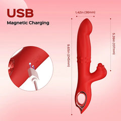 Liliana – Tapping Beads Massage Finger Rabbit Vibrator