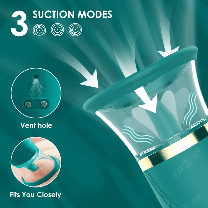 Sucking and Licking Clitoral Stimulator