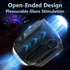 Felix – Automatic 9 Thrusting & Vibration Male Stroker with Foldable Handles