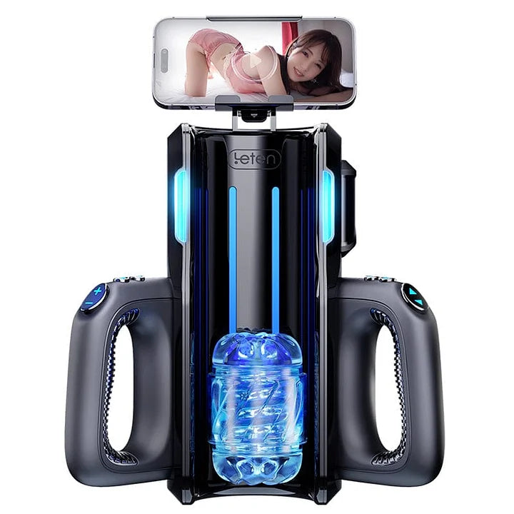Henry – Rocket Launcher With Handphone Holder Masturbator Male Masturbation Machine & Male Stroker