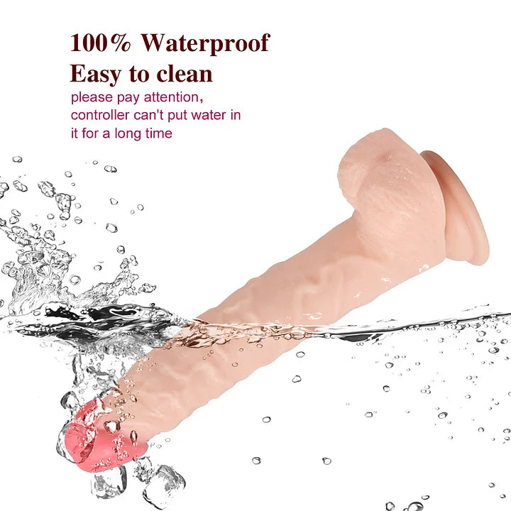 Norm-9.05Inch Giant Vibrating Dildo